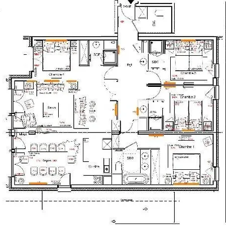 Carre Blanc 240 Apartment Courchevel